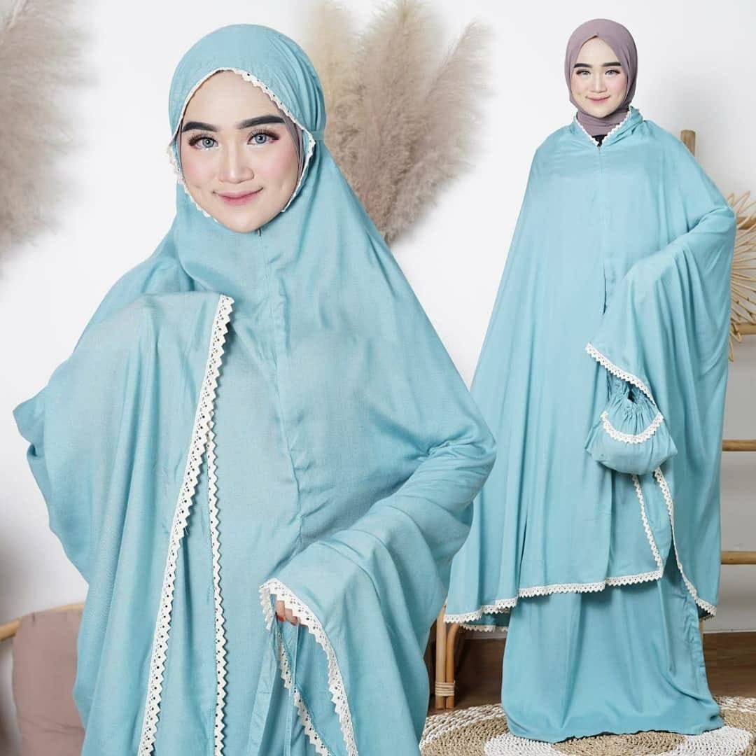 Mukena label Khadijah