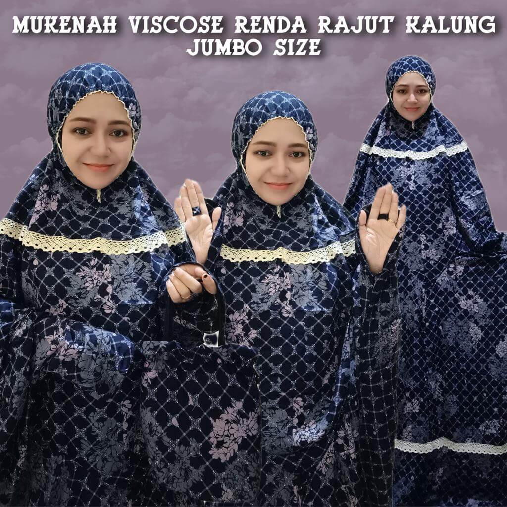 Mukena  Viscose renda rajut